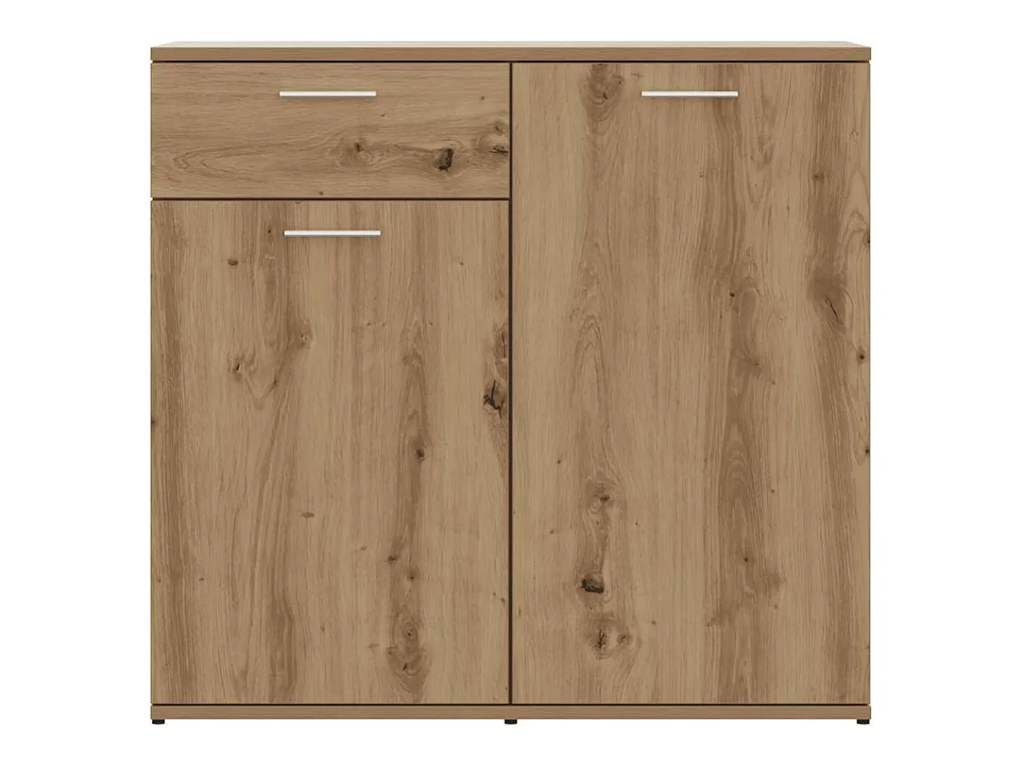 Aparador de madera contrachapada color roble artesano