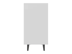 Aparador de madera contrachapada blanco 103,5x35x70 cm ES54617