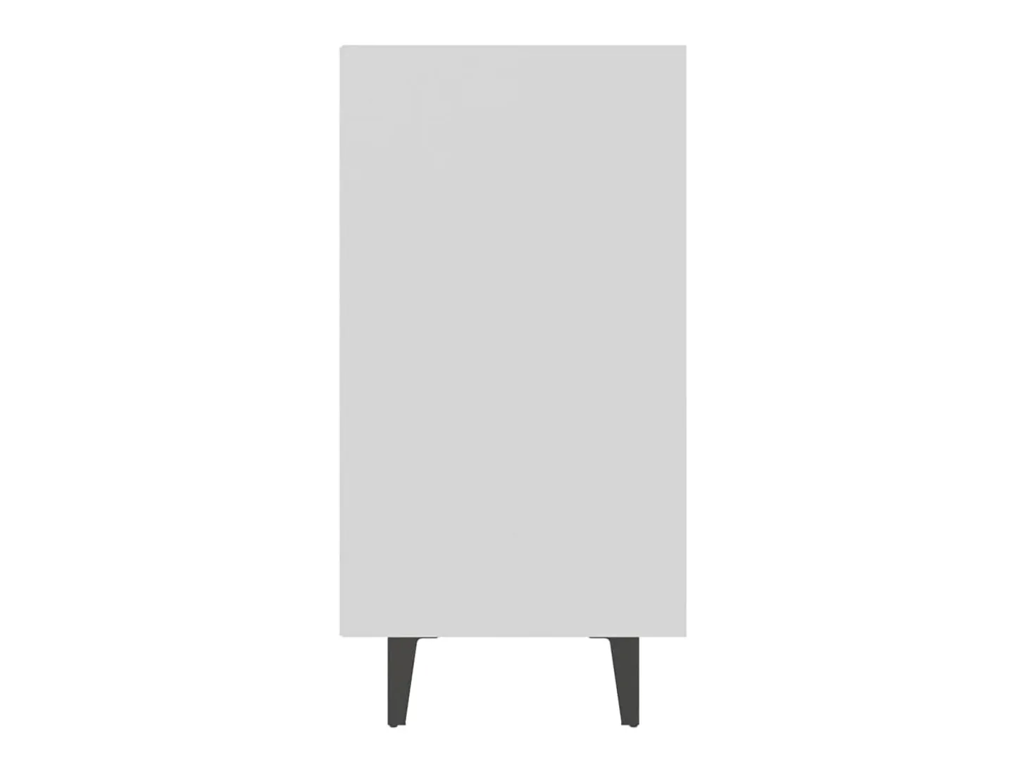 Aparador de madera contrachapada blanco 103,5x35x70 cm ES54617