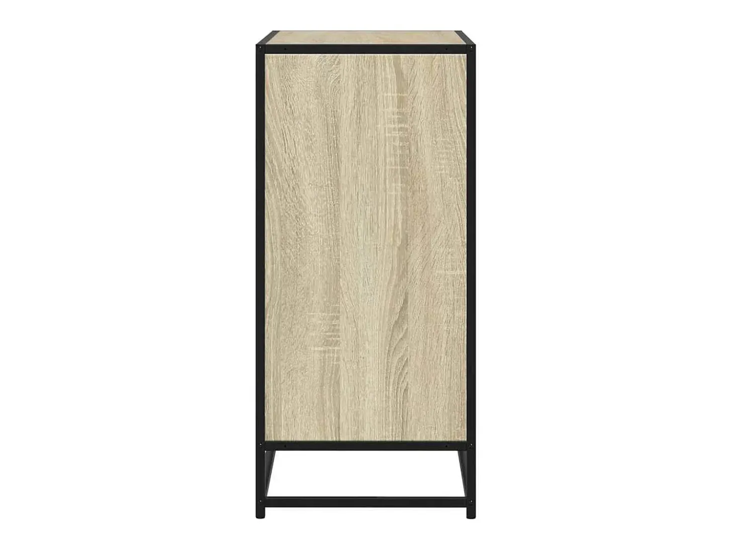 Aparador de madera contrachapada roble sonoma 62x35x76 cm