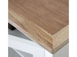 Aparador de madera de caoba y teca maciza 180 cm