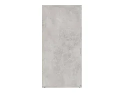 Aparador de madera de ingeniería gris 160x36x75 cm