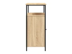 Aparador de madera de ingeniería roble Sonoma 100x35x80 cm