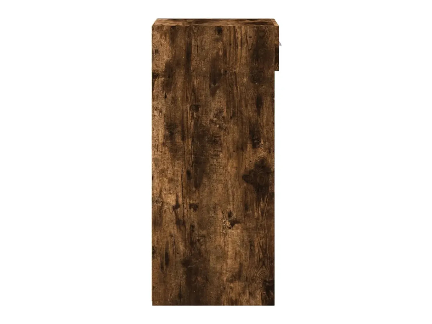 Aparador de madera de ingeniería roble ahumado 30x42,5x93 cm