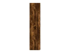 Aparador de madera de ingeniería roble ahumado 80x42,5x185 cm