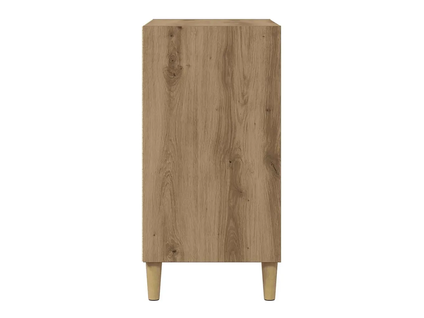 Aparador de madera de ingeniería roble artisan 57x35x75 cm