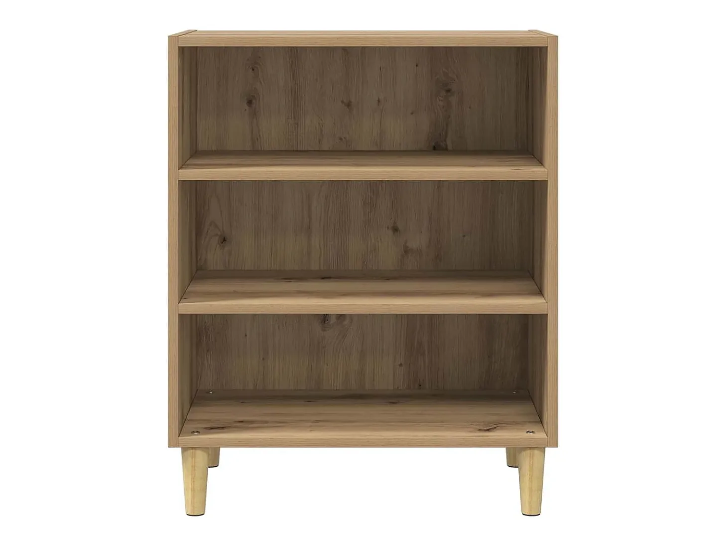 Aparador de madera de ingeniería roble artisan 57x35x75 cm