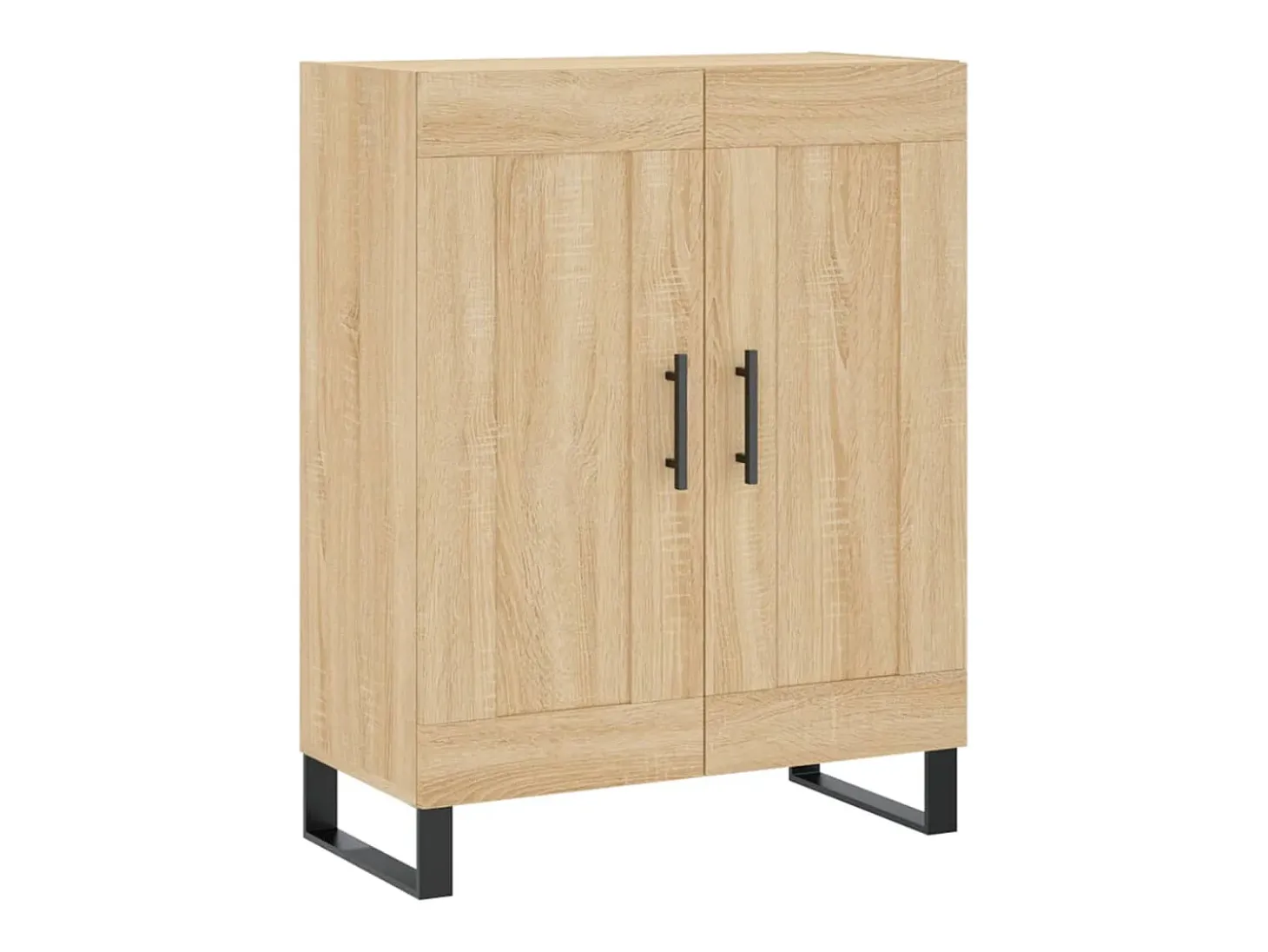 Aparador de madera de ingeniería roble Sonoma 69,5x34x90 cm