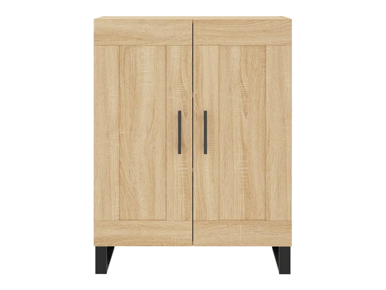Aparador de madera de ingeniería roble Sonoma 69,5x34x90 cm