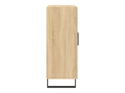 Aparador de madera de ingeniería roble Sonoma 69,5x34x90 cm