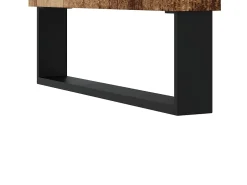 Aparador de madera de ingeniería envejecida 100x36x60 cm