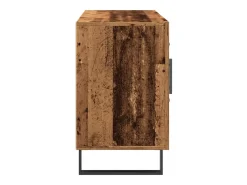Aparador de madera de ingeniería envejecida 100x36x60 cm