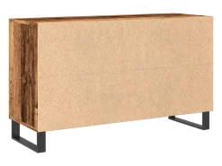 Aparador de madera de ingeniería envejecida 100x36x60 cm