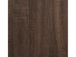 Aparador de madera de ingeniería marrón roble 100x35x76 cm