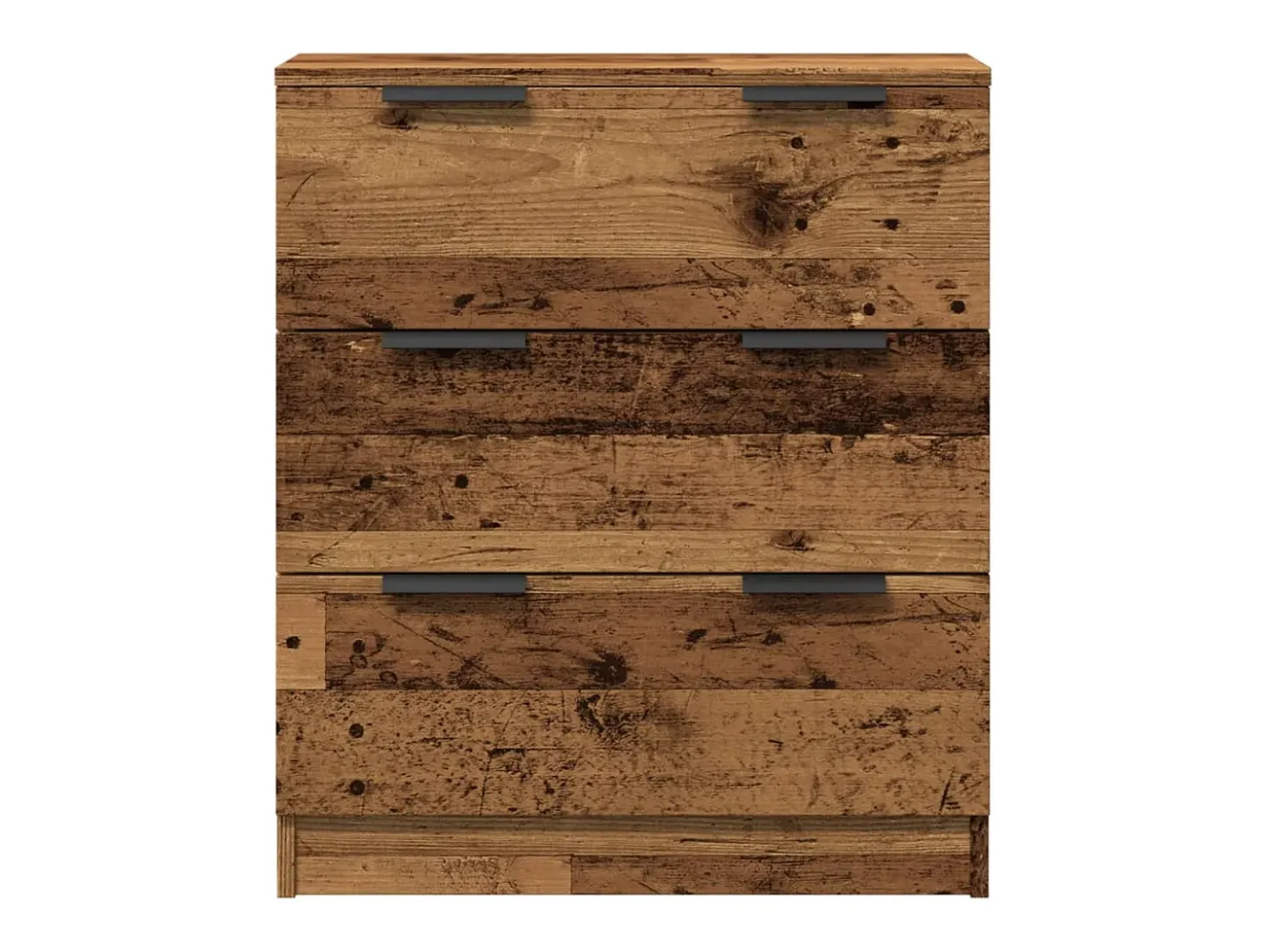 Aparador de madera de ingeniería envejecida 60x30x70 cm