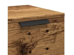 Aparador de madera de ingeniería envejecida 60x30x70 cm