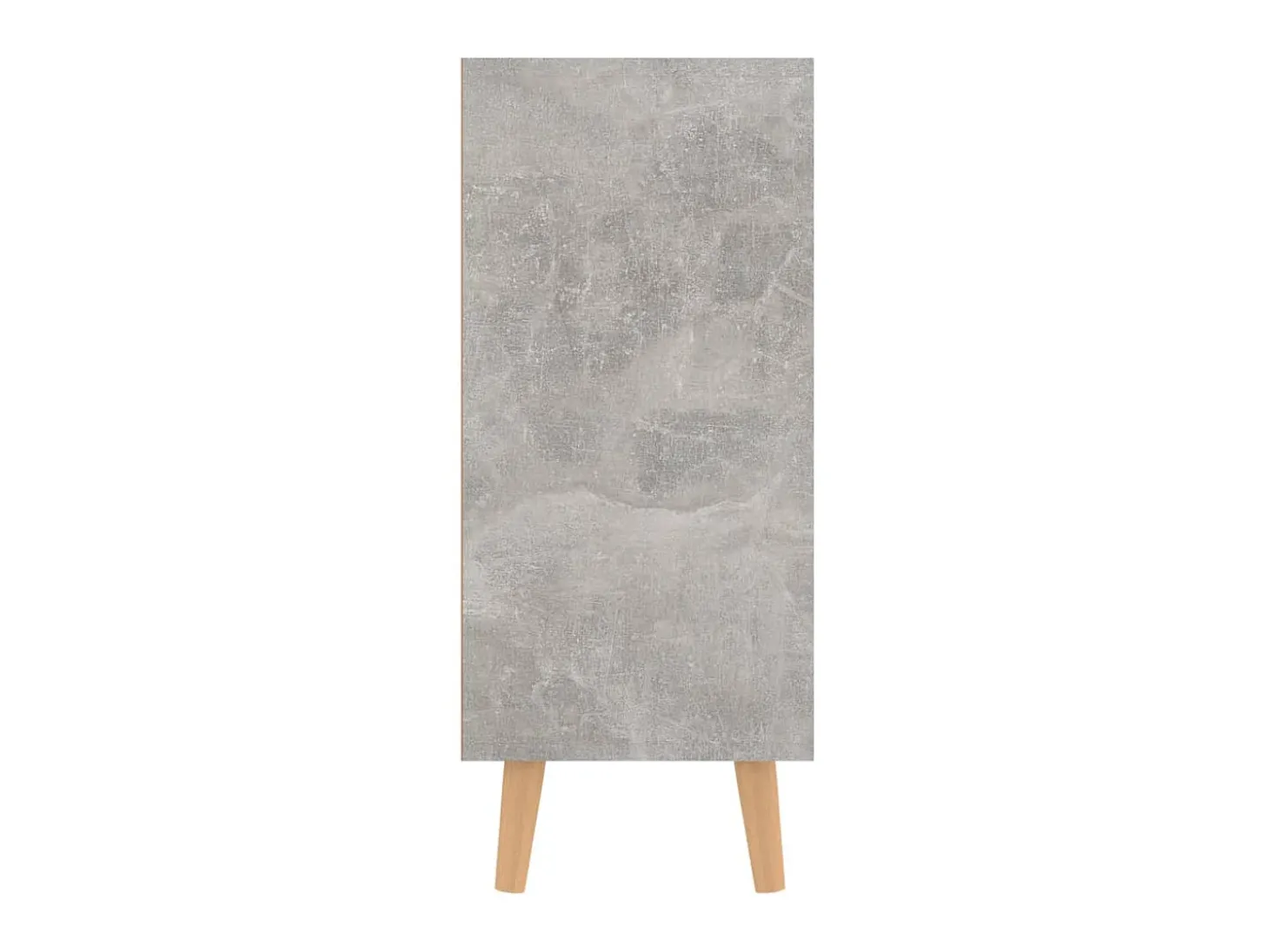 Aparador de madera de ingeniería gris hormigón 90x30x72 cm ES70641