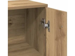 Aparador de madera de ingeniería roble artisan 88x30x64 cm