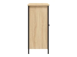 Aparador de madera de ingeniería roble Sonoma 100x33x75 cm