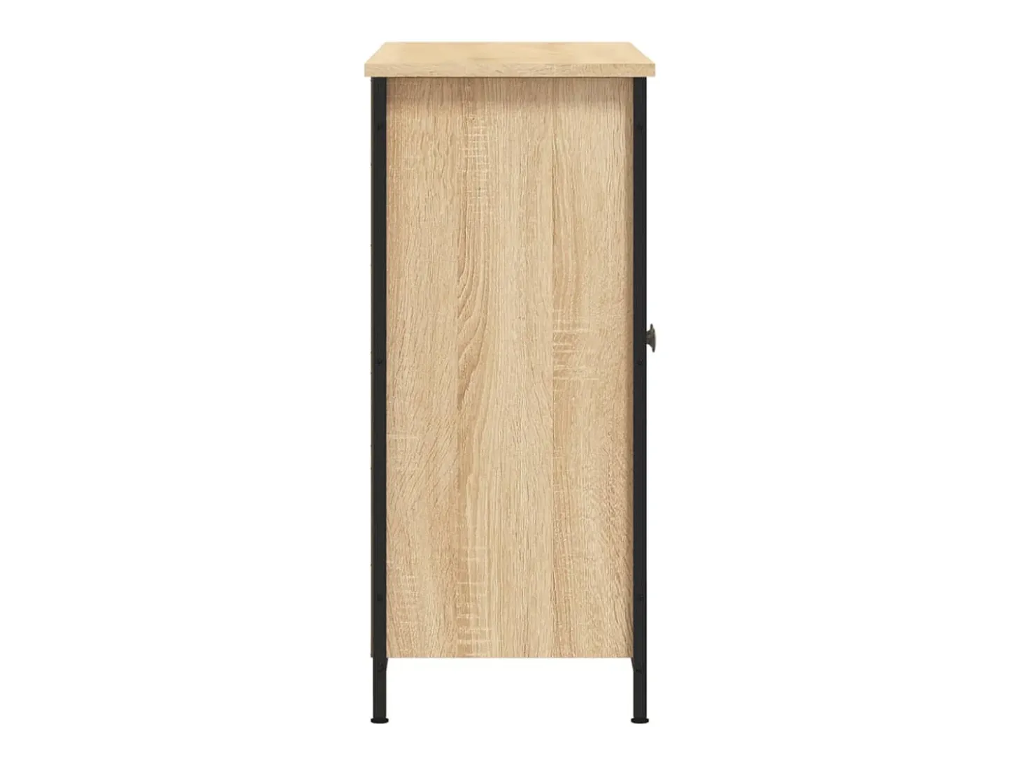 Aparador de madera de ingeniería roble Sonoma 100x33x75 cm