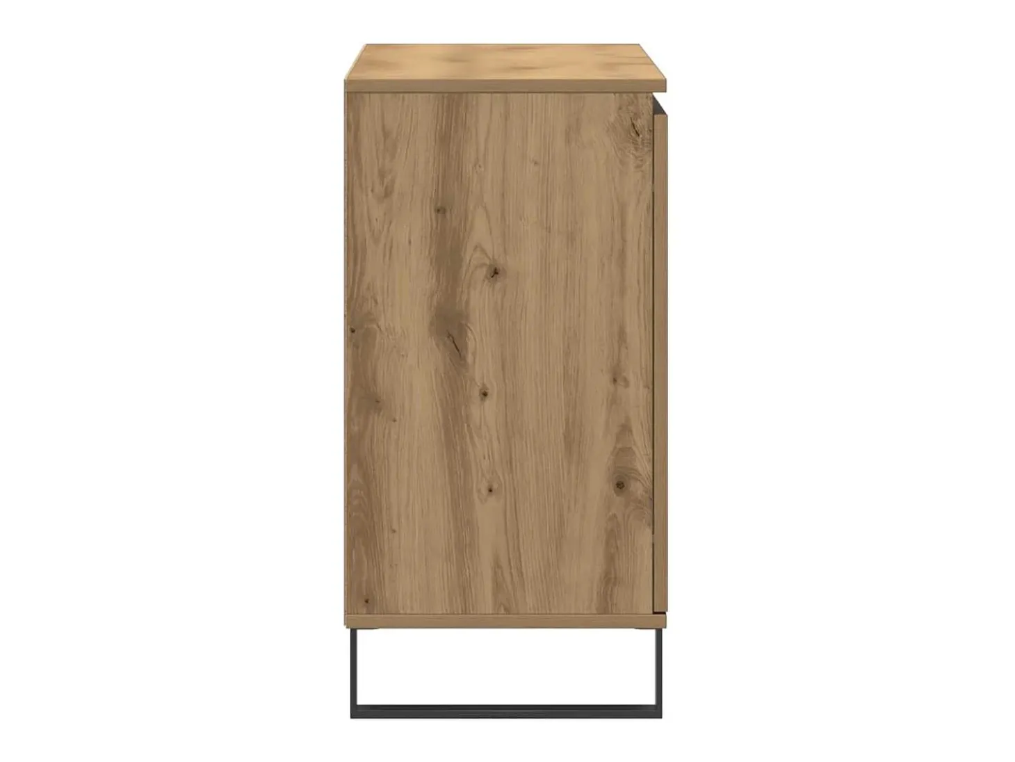 Aparador de madera de ingeniería roble artisan 101,5x35x70 cm