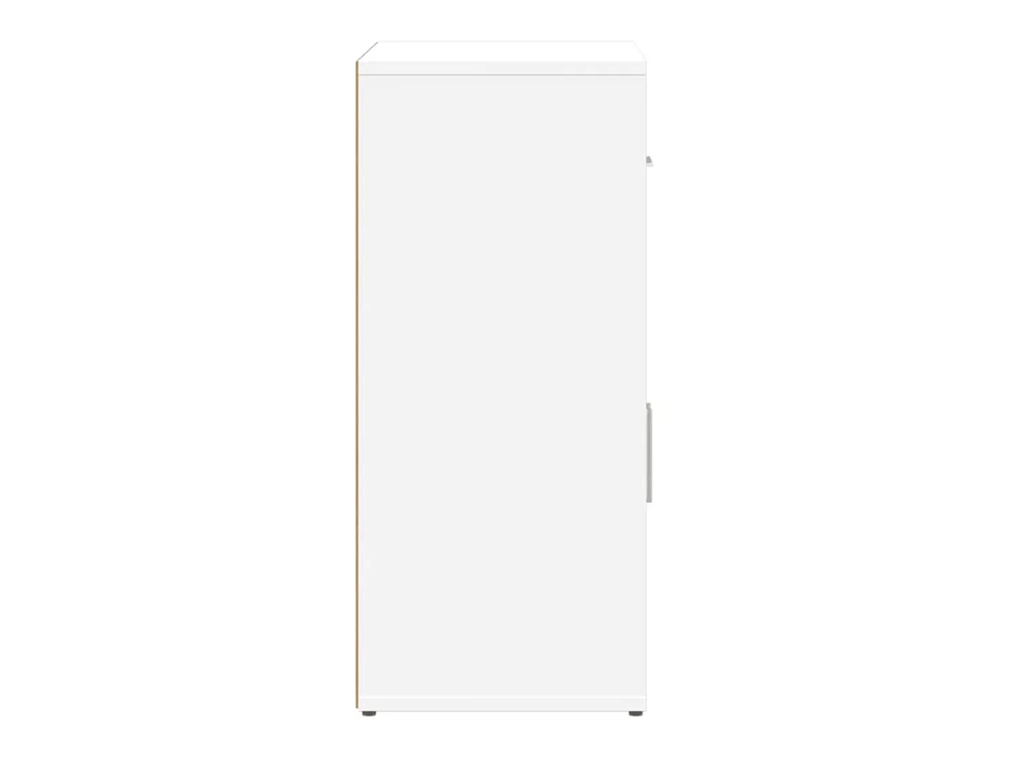 Aparador de madera de ingeniería blanco 60x31x70 cm