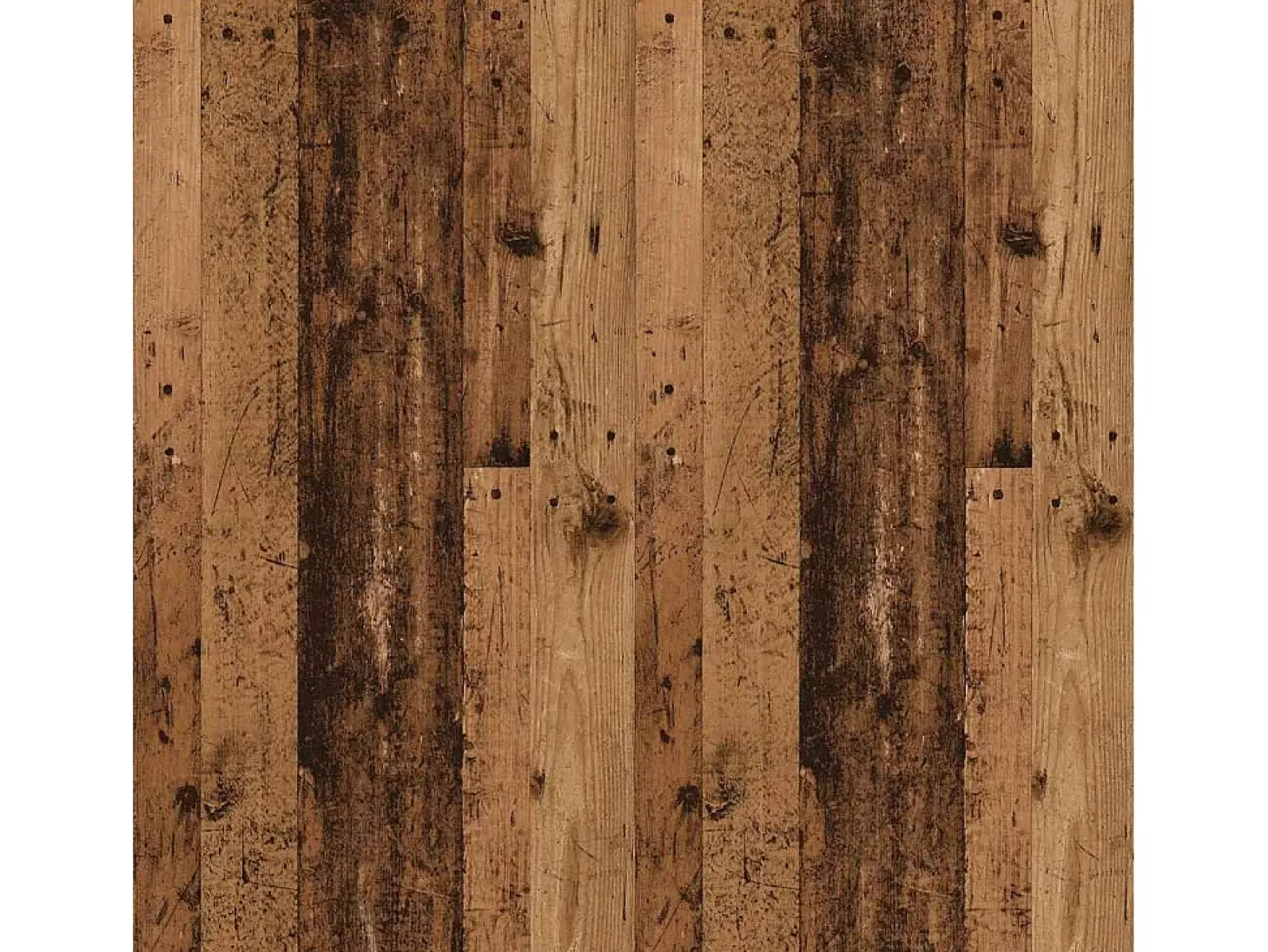 Aparador de madera de ingeniería envejecida 91x29,5x75 cm