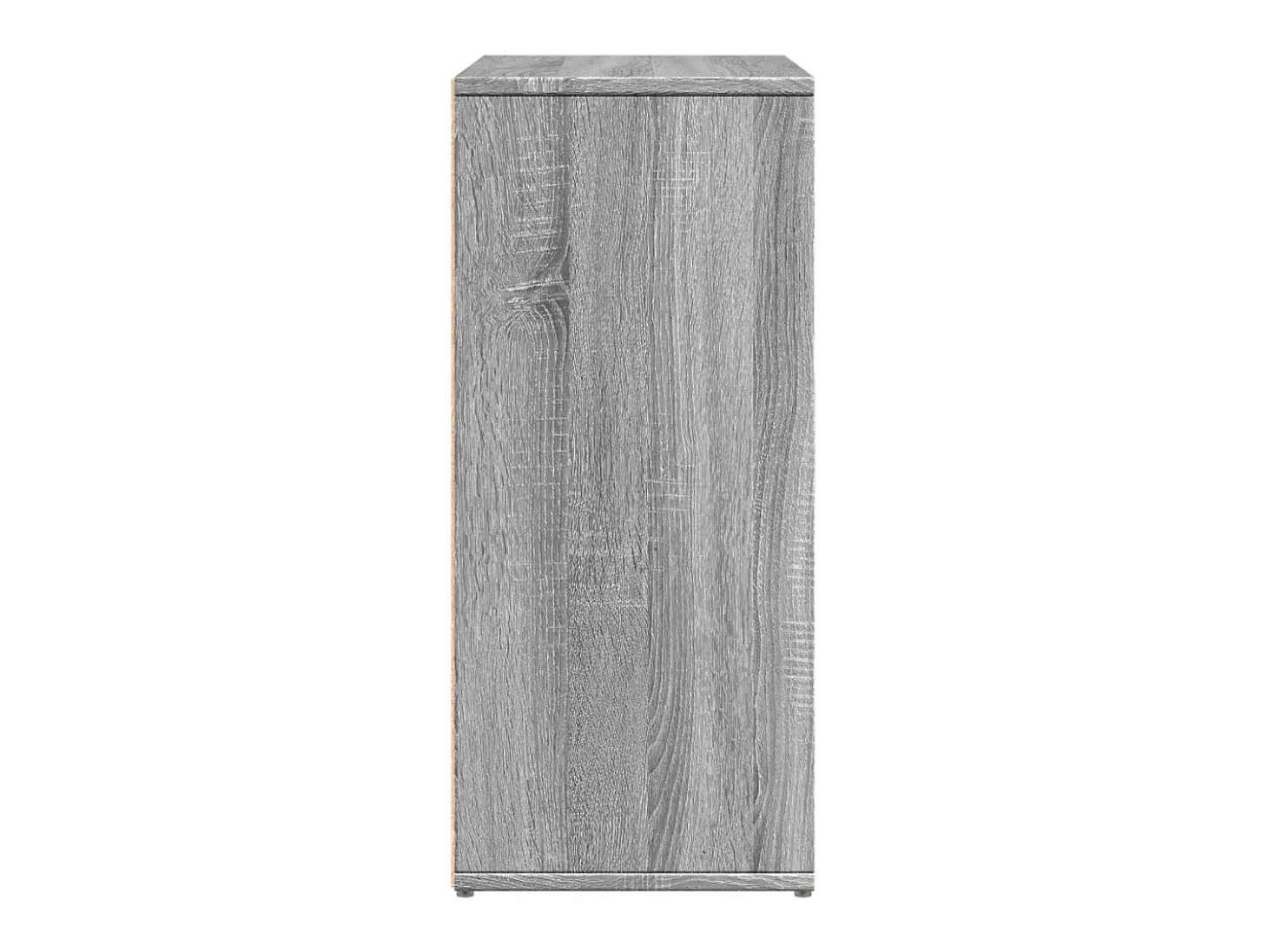 Aparador de madera de ingeniería 2 uds gris Sonoma 60x31x70 cm