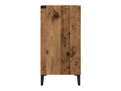 Aparador de madera de ingeniería envejecida 57x35x70 cm
