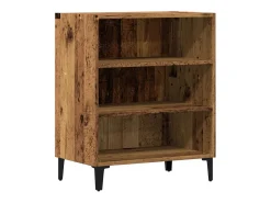 Aparador de madera de ingeniería envejecida 57x35x70 cm