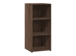Aparador de madera de ingeniería marrón roble 40x41x93 cm
