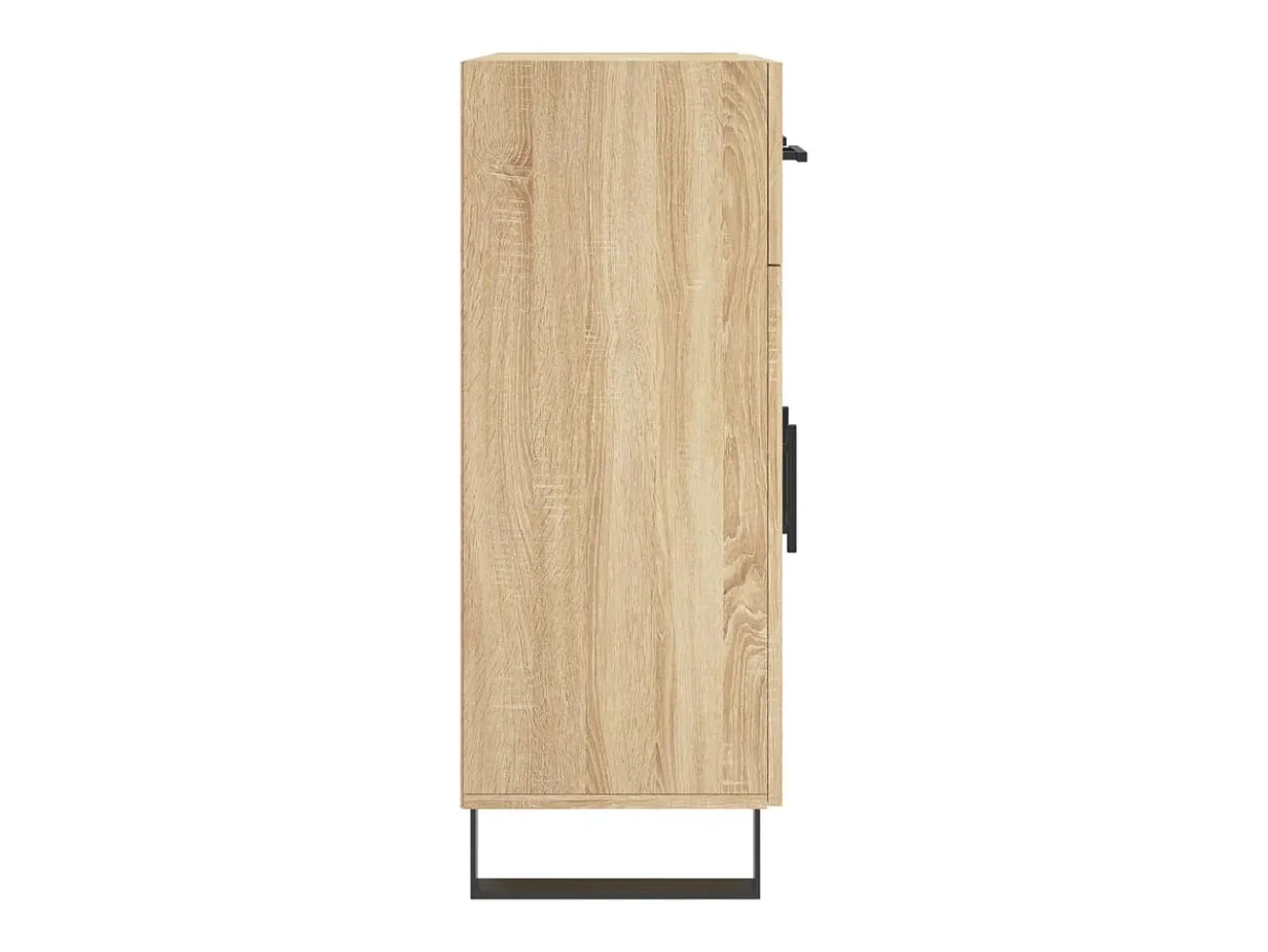 Aparador de madera de ingeniería roble Sonoma 69,5x34x90 cm