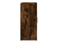 Aparador de madera de ingeniería roble ahumado 60x31x70 cm