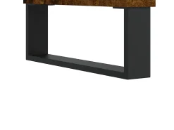 Aparador de madera de ingeniería roble ahumado 101,5x35x70 cm