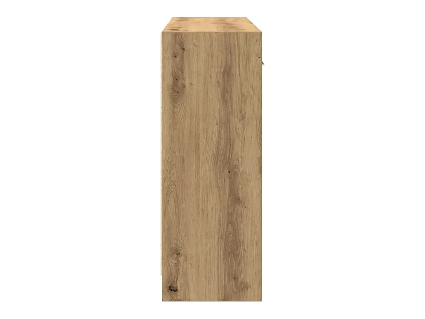 Aparador de madera de ingeniería roble artisan 91x28x75 cm