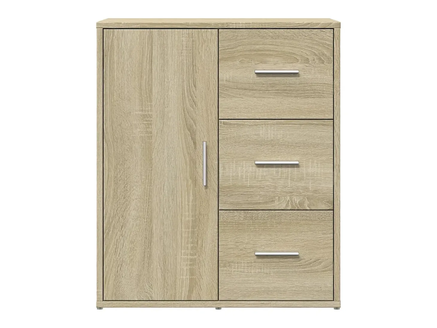 Aparador de madera de ingeniería roble Sonoma 60x31x70 cm ES967344