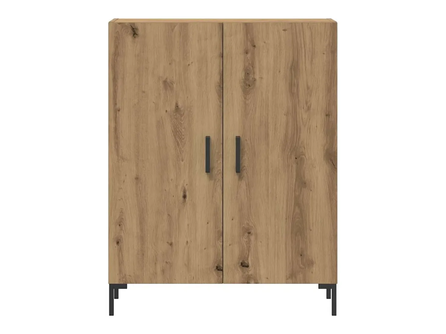 Aparador de madera de ingeniería roble artisan 69,5x34x90 cm