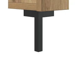 Aparador de madera de ingeniería roble artisan 69,5x34x90 cm