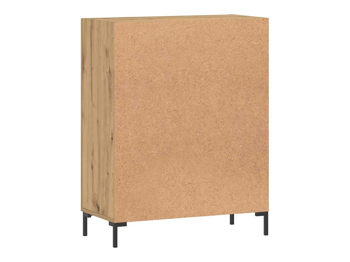 Aparador de madera de ingeniería roble artisan 69,5x34x90 cm