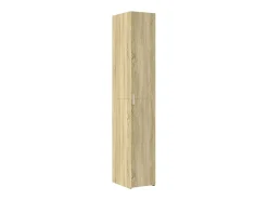 Aparador de madera de ingeniería roble Sonoma 30x42,5x185 cm