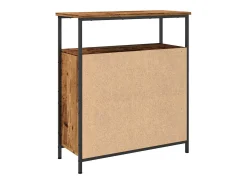 Aparador de madera de ingeniería madera envejecida 70x30x80 cm