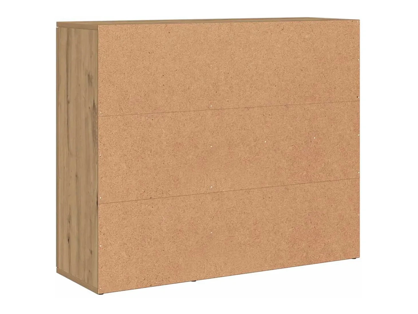 Aparador de madera de ingeniería roble artisan 91x29,5x75 cm