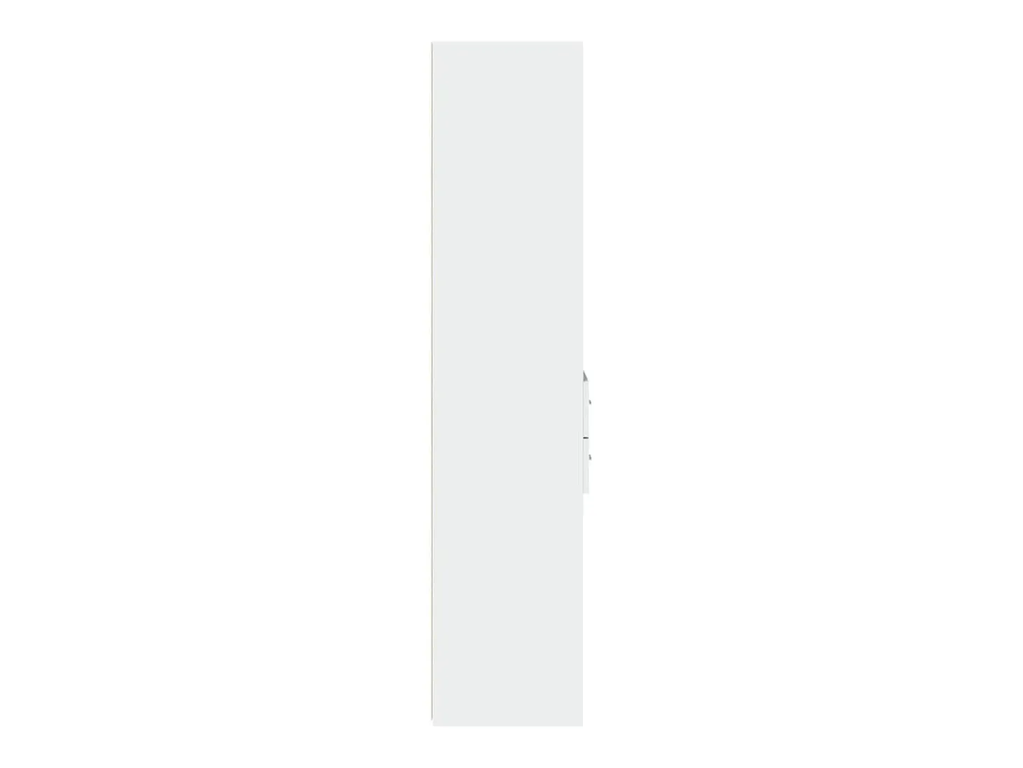 Aparador de madera de ingeniería blanco 40x42,5x185 cm