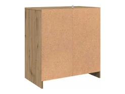 Aparador de madera de ingeniería roble artisan 70x41x75 cm