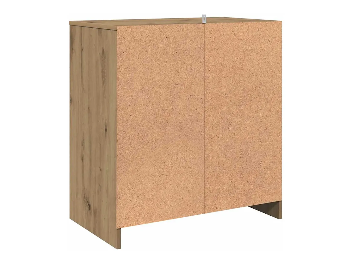 Aparador de madera de ingeniería roble artisan 70x41x75 cm