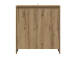 Aparador de madera de ingeniería roble artisan 70x41x75 cm