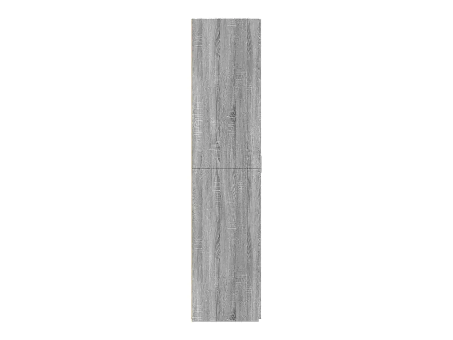 Aparador de madera de ingeniería gris Sonoma 80x42,5x185 cm