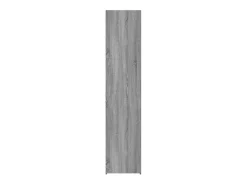 Aparador de madera de ingeniería gris Sonoma 40x42,5x185 cm