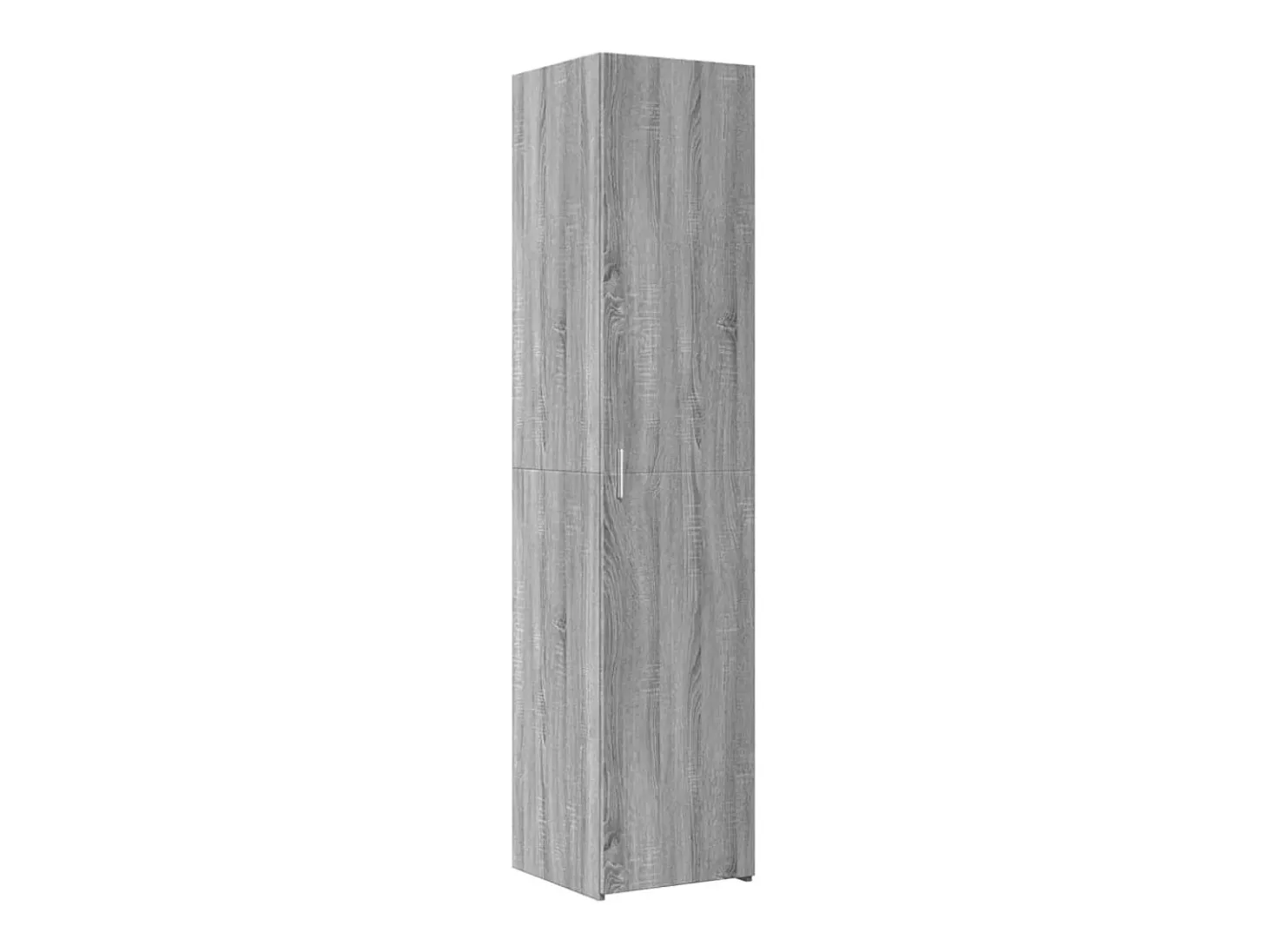 Aparador de madera de ingeniería gris Sonoma 40x42,5x185 cm