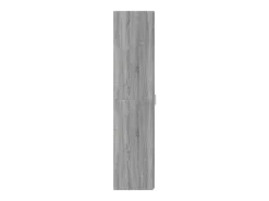 Aparador de madera de ingeniería gris Sonoma 40x42,5x185 cm
